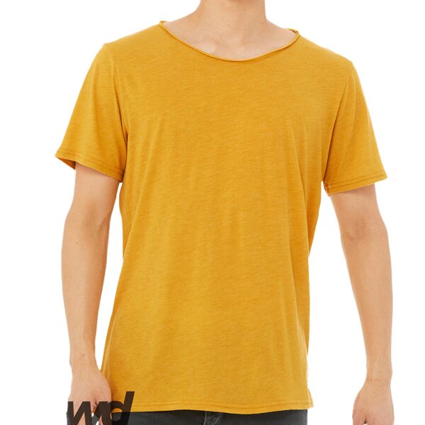 FWD Fashion Unisex Triblend Raw Neck T-Shirt Thumbnail