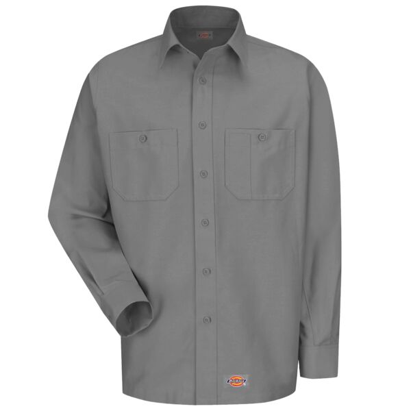 Men's Tall Long Sleeve Work Shirt Thumbnail