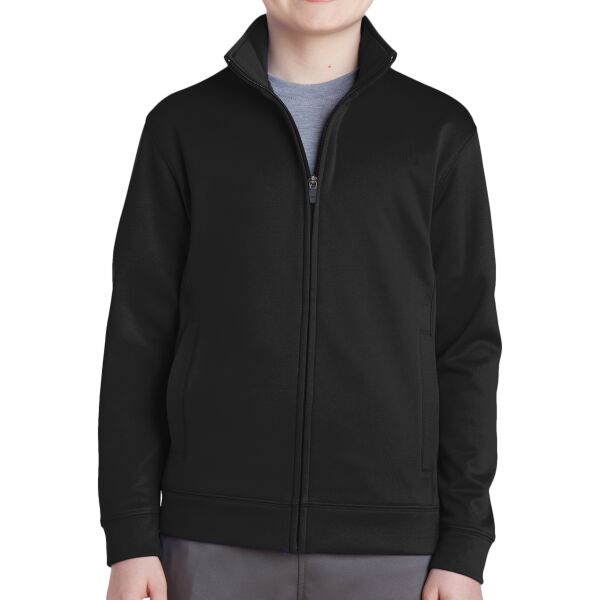 Youth Sport Wick ® Fleece Full Zip Jacket Thumbnail