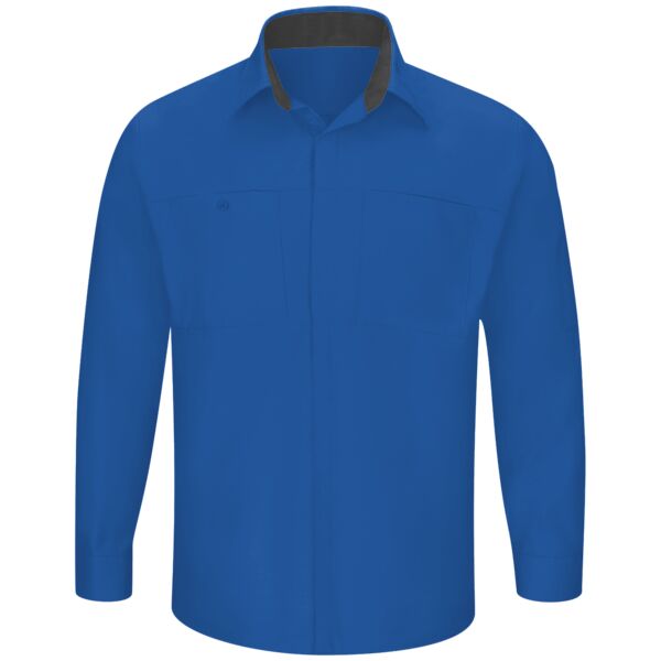 Men's Tall Performance Plus Long Sleeve Shirt with OilBlok Technology Thumbnail