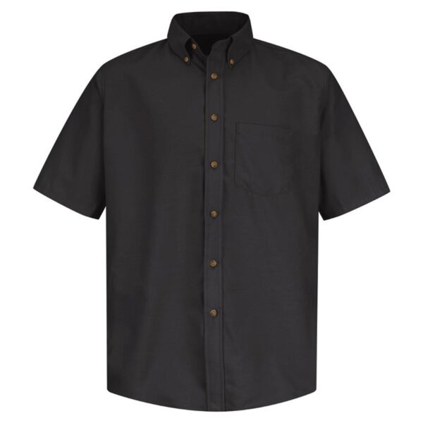 Men's Tall Poplin Short Sleeve Dress Shirt Thumbnail
