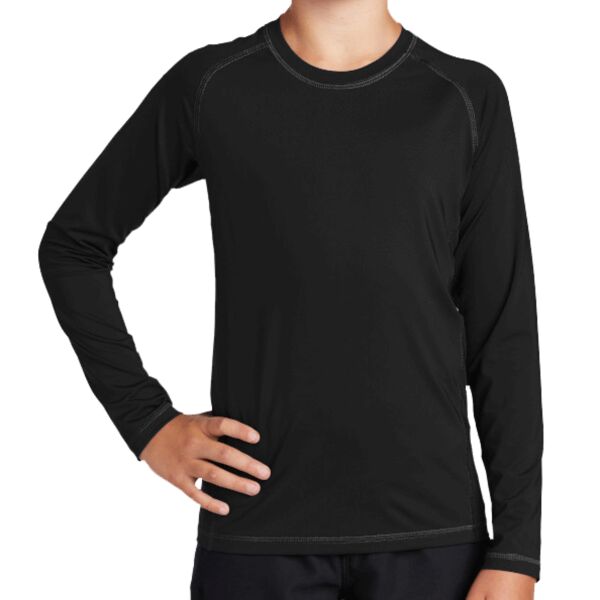 Sport Tek - Youth Long Sleeve Rashguard Tee Thumbnail