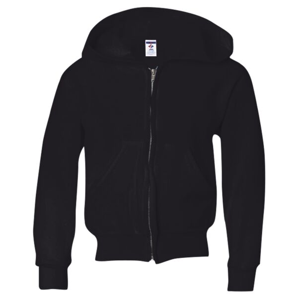JERZEES - NuBlend® Youth Full-Zip Hooded Sweatshirt Thumbnail