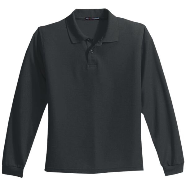 Port Authority - Youth Long Sleeve Silk Touch Polo Thumbnail