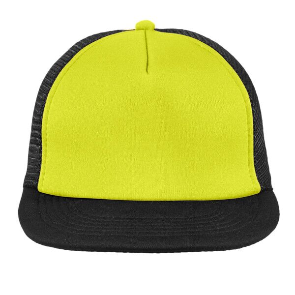 Flat Bill Snapback Trucker Cap Thumbnail