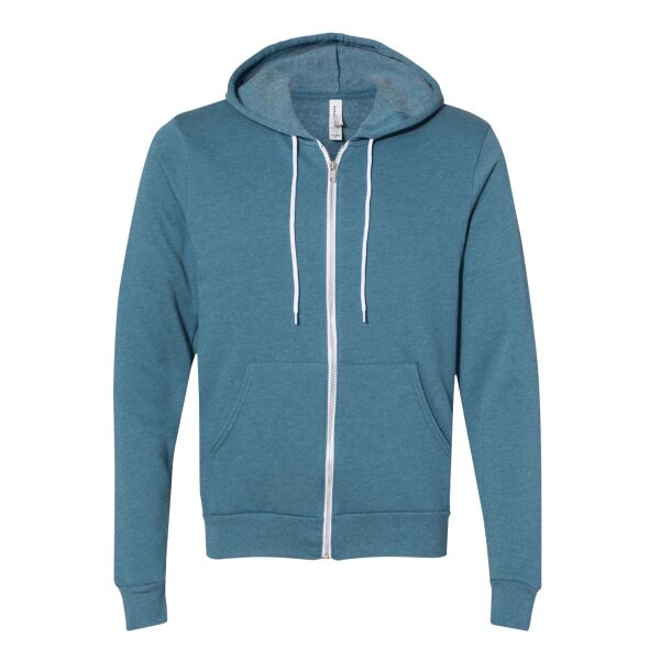 Bella + Canvas - Unisex Full-Zip Hooded Sweatshirt Thumbnail