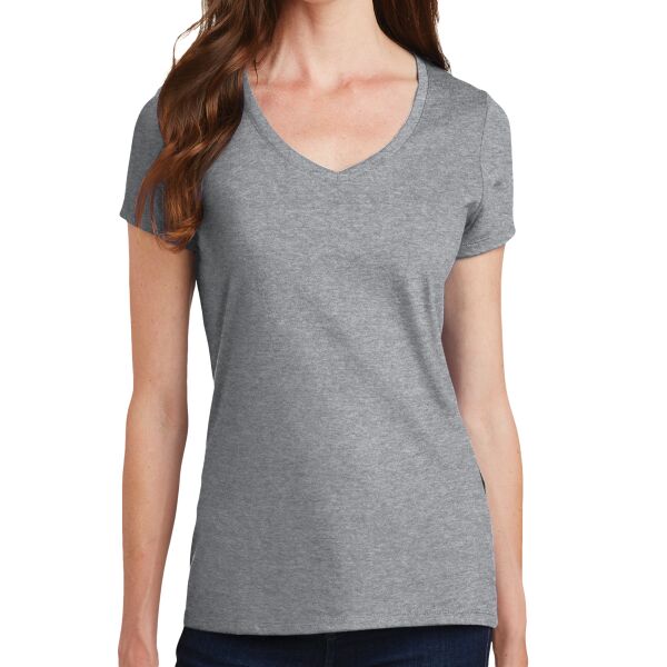 Port & Company Ladies Fan Favorite V Neck Tee Thumbnail