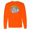 Safety Long Sleeve  Special Gildan Heavy Cotton Long Sleeve T-Shirt Thumbnail