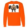 Safety Long Sleeve  Special Gildan Heavy Cotton Long Sleeve T-Shirt Thumbnail