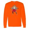 Safety Long Sleeve  Special Gildan Heavy Cotton Long Sleeve T-Shirt Thumbnail