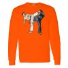 Safety Long Sleeve  Special Gildan Heavy Cotton Long Sleeve T-Shirt Thumbnail