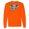 Safety Long Sleeve  Special Gildan Heavy Cotton Long Sleeve T-Shirt Thumbnail