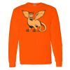 Safety Long Sleeve  Special Gildan Heavy Cotton Long Sleeve T-Shirt Thumbnail