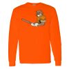 Safety Long Sleeve  Special Gildan Heavy Cotton Long Sleeve T-Shirt Thumbnail