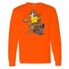 Safety Long Sleeve  Special Gildan Heavy Cotton Long Sleeve T-Shirt Thumbnail