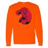 Safety Long Sleeve  Special Gildan Heavy Cotton Long Sleeve T-Shirt Thumbnail