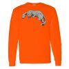 Safety Long Sleeve  Special Gildan Heavy Cotton Long Sleeve T-Shirt Thumbnail