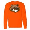 Safety Long Sleeve  Special Gildan Heavy Cotton Long Sleeve T-Shirt Thumbnail