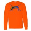 Safety Long Sleeve  Special Gildan Heavy Cotton Long Sleeve T-Shirt Thumbnail