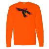 Safety Long Sleeve  Special Gildan Heavy Cotton Long Sleeve T-Shirt Thumbnail