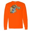 Safety Long Sleeve  Special Gildan Heavy Cotton Long Sleeve T-Shirt Thumbnail