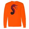 Safety Long Sleeve  Special Gildan Heavy Cotton Long Sleeve T-Shirt Thumbnail