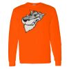 Safety Long Sleeve  Special Gildan Heavy Cotton Long Sleeve T-Shirt Thumbnail