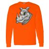 Safety Long Sleeve  Special Gildan Heavy Cotton Long Sleeve T-Shirt Thumbnail