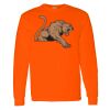 Safety Long Sleeve  Special Gildan Heavy Cotton Long Sleeve T-Shirt Thumbnail