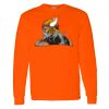 Safety Long Sleeve  Special Gildan Heavy Cotton Long Sleeve T-Shirt Thumbnail
