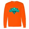 Safety Long Sleeve  Special Gildan Heavy Cotton Long Sleeve T-Shirt Thumbnail