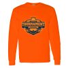 Safety Long Sleeve  Special Gildan Heavy Cotton Long Sleeve T-Shirt Thumbnail