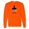 Safety Long Sleeve  Special Gildan Heavy Cotton Long Sleeve T-Shirt Thumbnail