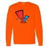 Safety Long Sleeve  Special Gildan Heavy Cotton Long Sleeve T-Shirt Thumbnail
