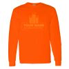 Safety Long Sleeve  Special Gildan Heavy Cotton Long Sleeve T-Shirt Thumbnail