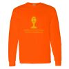 Safety Long Sleeve  Special Gildan Heavy Cotton Long Sleeve T-Shirt Thumbnail