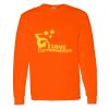 Safety Long Sleeve  Special Gildan Heavy Cotton Long Sleeve T-Shirt Thumbnail