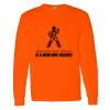 Safety Long Sleeve  Special Gildan Heavy Cotton Long Sleeve T-Shirt Thumbnail