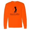 Safety Long Sleeve  Special Gildan Heavy Cotton Long Sleeve T-Shirt Thumbnail