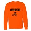 Safety Long Sleeve  Special Gildan Heavy Cotton Long Sleeve T-Shirt Thumbnail