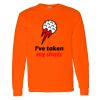 Safety Long Sleeve  Special Gildan Heavy Cotton Long Sleeve T-Shirt Thumbnail
