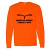 Safety Long Sleeve  Special Gildan Heavy Cotton Long Sleeve T-Shirt Thumbnail