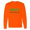Safety Long Sleeve  Special Gildan Heavy Cotton Long Sleeve T-Shirt Thumbnail