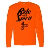 Safety Long Sleeve  Special Gildan Heavy Cotton Long Sleeve T-Shirt Thumbnail