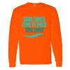 Safety Long Sleeve  Special Gildan Heavy Cotton Long Sleeve T-Shirt Thumbnail