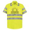 High Visibility Safety Short Sleeve Work Shirt Thumbnail