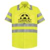 High Visibility Safety Short Sleeve Work Shirt Thumbnail