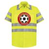 High Visibility Safety Short Sleeve Work Shirt Thumbnail