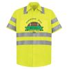 High Visibility Safety Short Sleeve Work Shirt Thumbnail